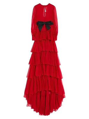 Chiffon Long Dress