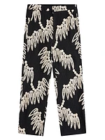 Palmetto Embroidered Pants