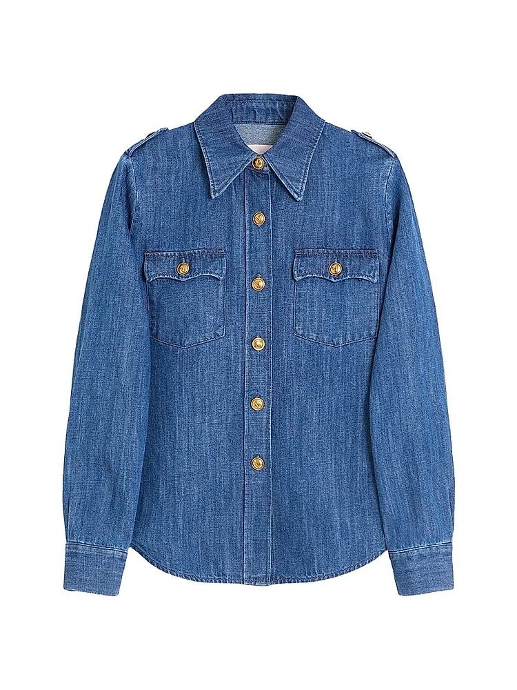 Lightweight Denim Shirt