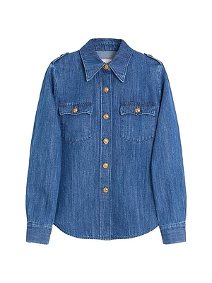 Lightweight Denim Shirt