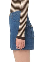 Lightweight Denim Shorts