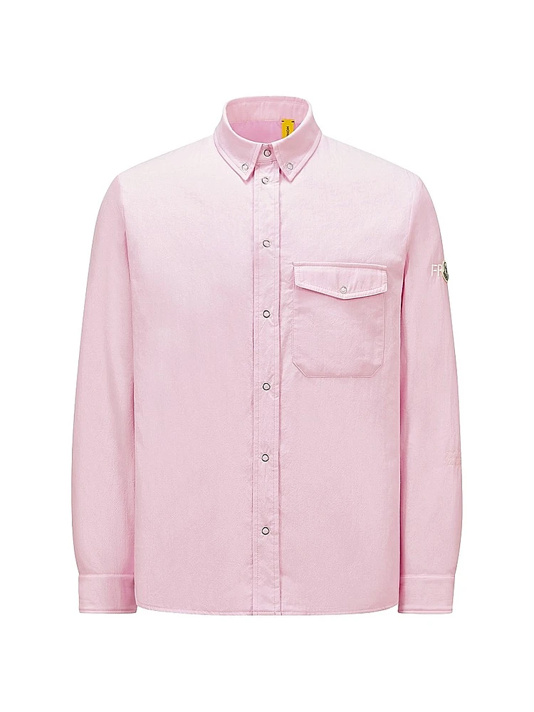Moncler x FRGMT Down-Filled Shacket Oxford Cotton