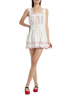 Amaya Embroidered Minidress