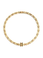B.zero1 18K Yellow Gold & Ceramic Pendant Necklace