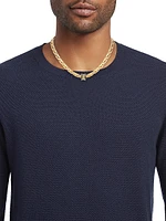 B.zero1 18K Yellow Gold & Ceramic Pendant Necklace