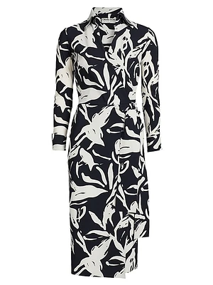 Kamala Floral Tie-Waist Dress