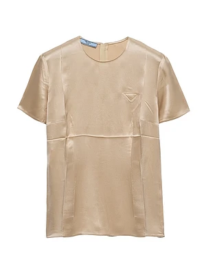 Satin Crepe Top