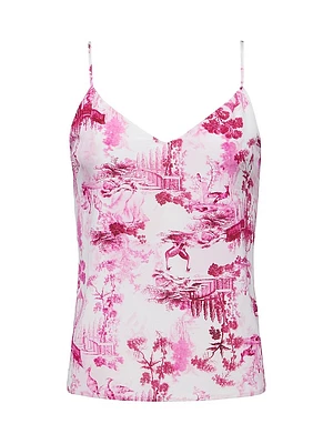 Jane Toile Silk Top