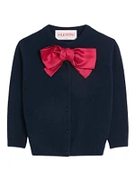 Cardigan with Bow