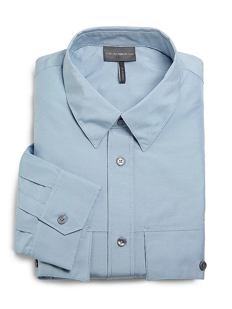 Cotton-Silk Sport Shirt