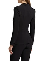 Slim-Fit Double-Breasted Jacket