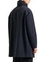 Caban Nylon-Blend Coat