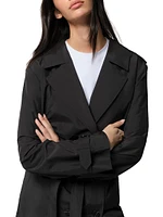 Blaire Double-Breasted Trench Coat