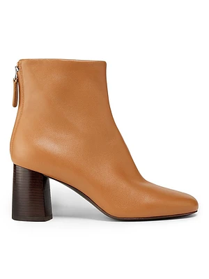 Nadia Soft Heel 75MM Leather Booties