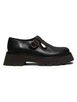 Kate Leather Mary Jane Loafers