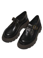 Kate Leather Mary Jane Loafers