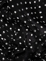 Betsie Ruffled Silk-Blend Chiffon Blouse