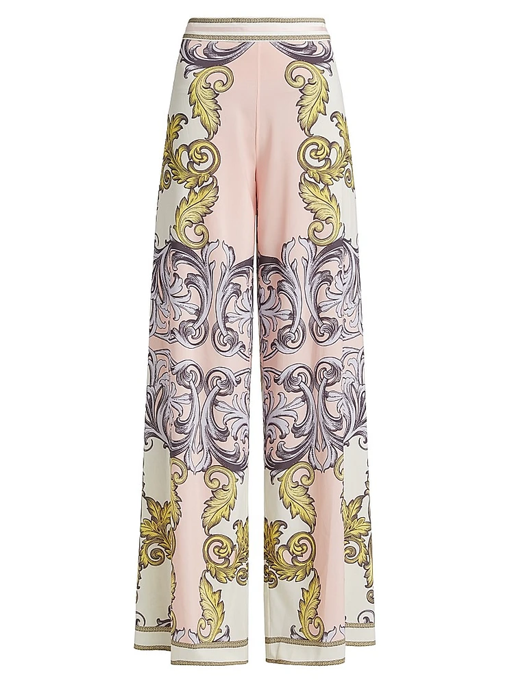 Athena Jersey Wide-Leg Pants