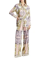 Athena Jersey Wide-Leg Pants