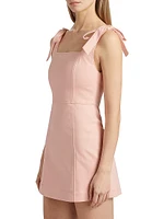 Maryann Tie-Strap Minidress