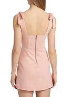 Maryann Tie-Strap Minidress