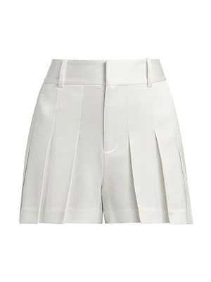Simon Pleated Shorts