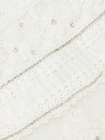 Vernita Lace Ruffle Minidress