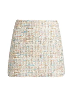 Riley Tweed A-Line Miniskirt
