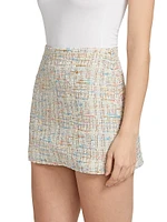 Riley Tweed A-Line Miniskirt