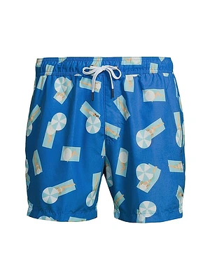 Beach Girls Swim Trunks