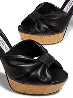 Heloise 120MM Leather Platform Sandals