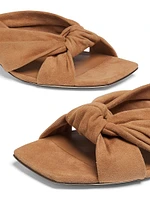 Avenue 50MM Suede Slip-On Sandals