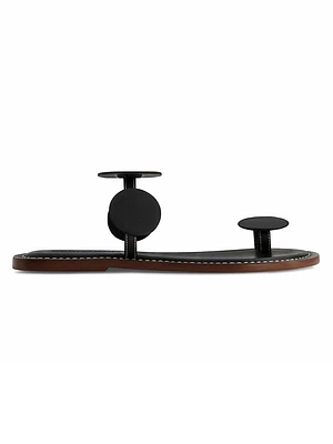 New Moon Toe Ring Sandals