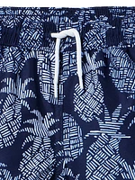 Little Boy's & Pineapple Swim Set