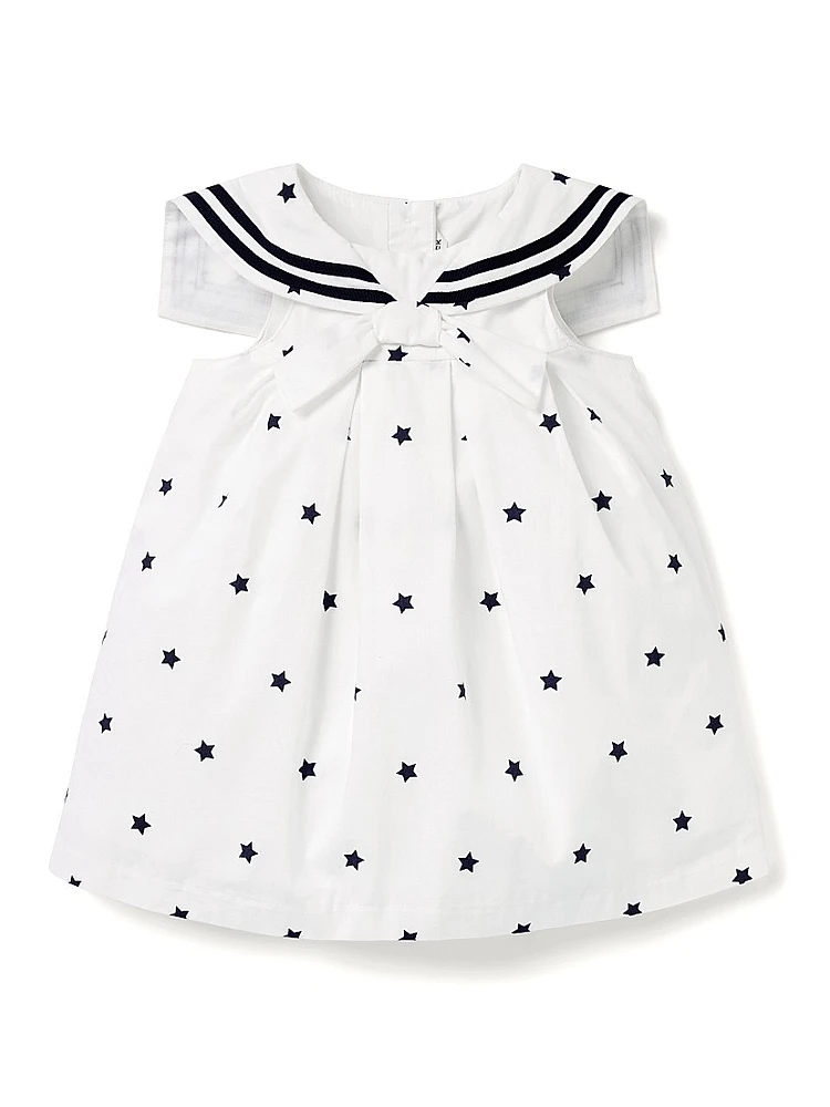 Baby Girl's Star Sailor Dress