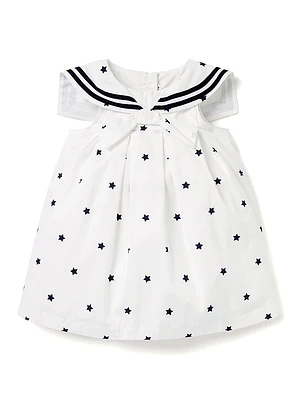 Baby Girl's Star Sailor Dress