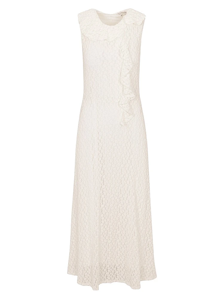 Fiona Stretch Lace Midi-Dress