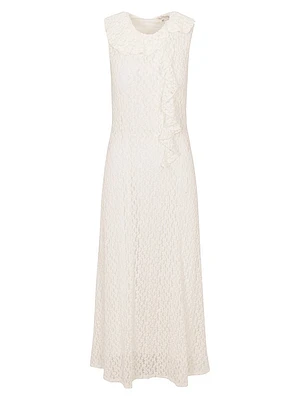 Fiona Stretch Lace Midi-Dress