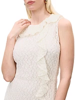 Fiona Stretch Lace Midi-Dress