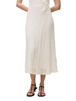 Fiona Stretch Lace Midi-Dress