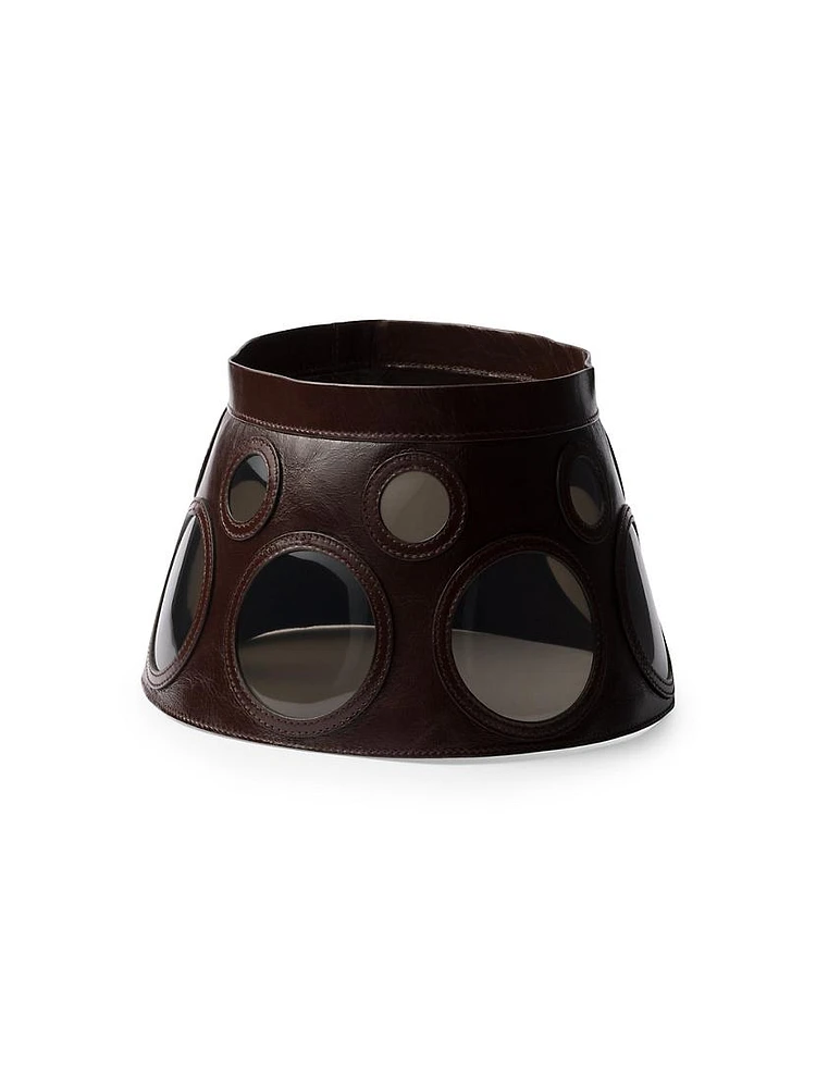Leather Visor