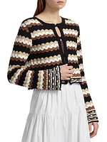 Geo Crochet Cardigan