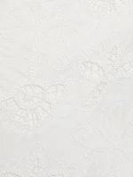 Dawn Lace Cotton A-Line Miniskirt