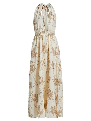Imelda Floral Sleeveless Maxi Dress