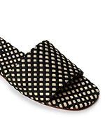 St. Barths Raffia Slide Sandals