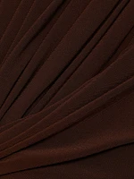 The Serena Cinched Knit Jesery Maxi Dress