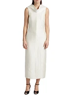 The Blair Silk Sheath Midi-Dress