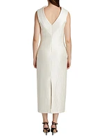 The Blair Silk Sheath Midi-Dress