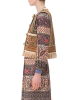 Canapone Vest with Voyage Imaginaire Paisley Print