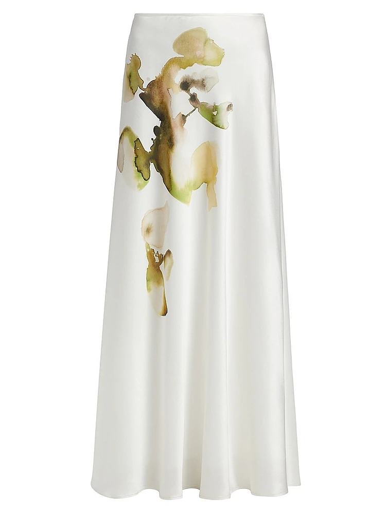 Soroba Satin Maxi Skirt